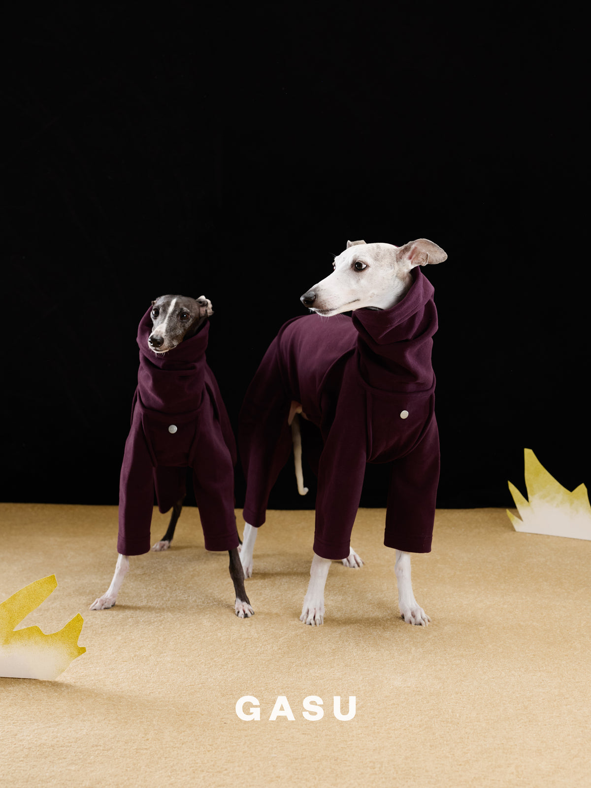 GASU Soleil / [3 Colors] Durable Anti-Static Sporty Fleece Jumpsuit