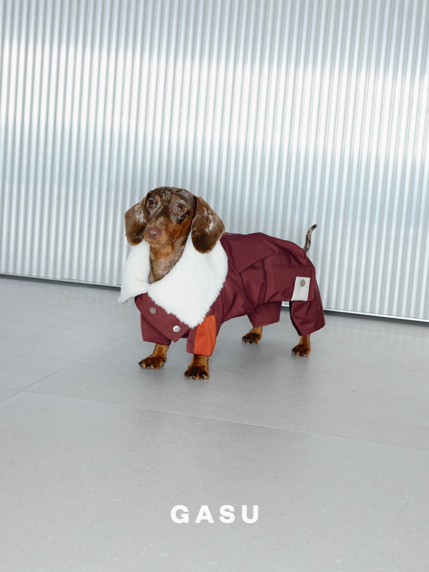GASU Variété / [2 Colors] Detachable Strong Waterproof 4-Leg Parka with Thick Fleece Lining