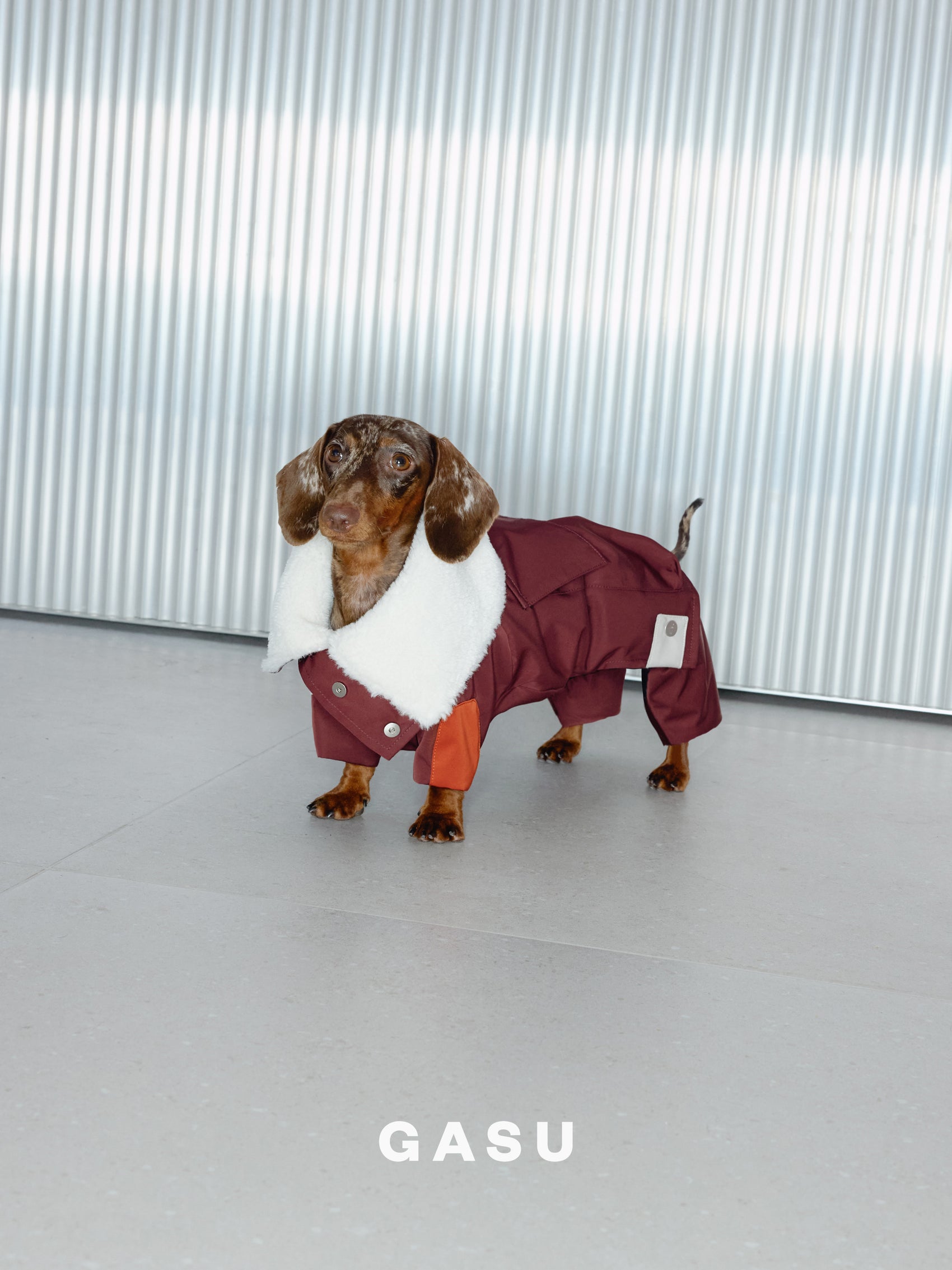 GASU Variété / [2 Colors] Detachable Strong Waterproof 4-Leg Parka with Thick Fleece Lining