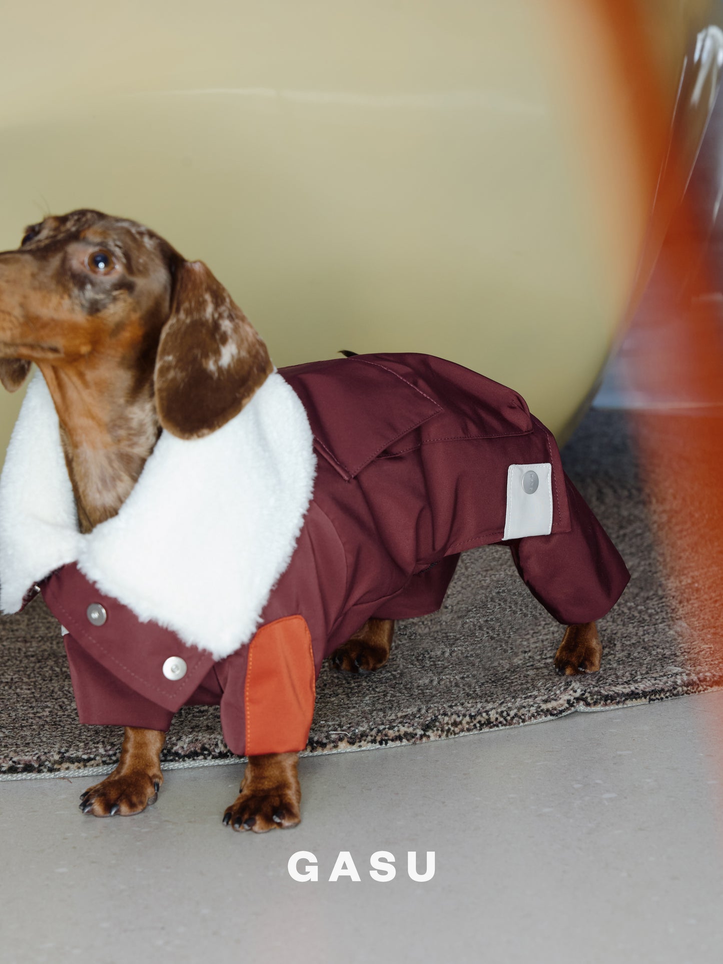 GASU Variété / [2 Colors] Detachable Strong Waterproof 4-Leg Parka with Thick Fleece Lining
