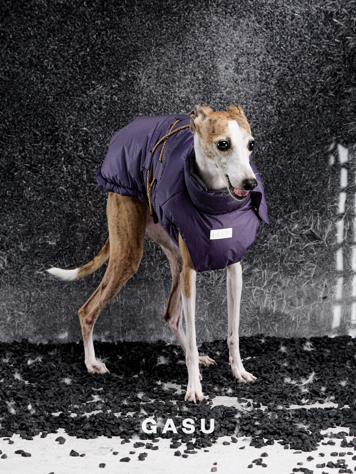 GASU Variété / [Midnight Plum] Waterproof Reversible Ultra-Light Padded Vest