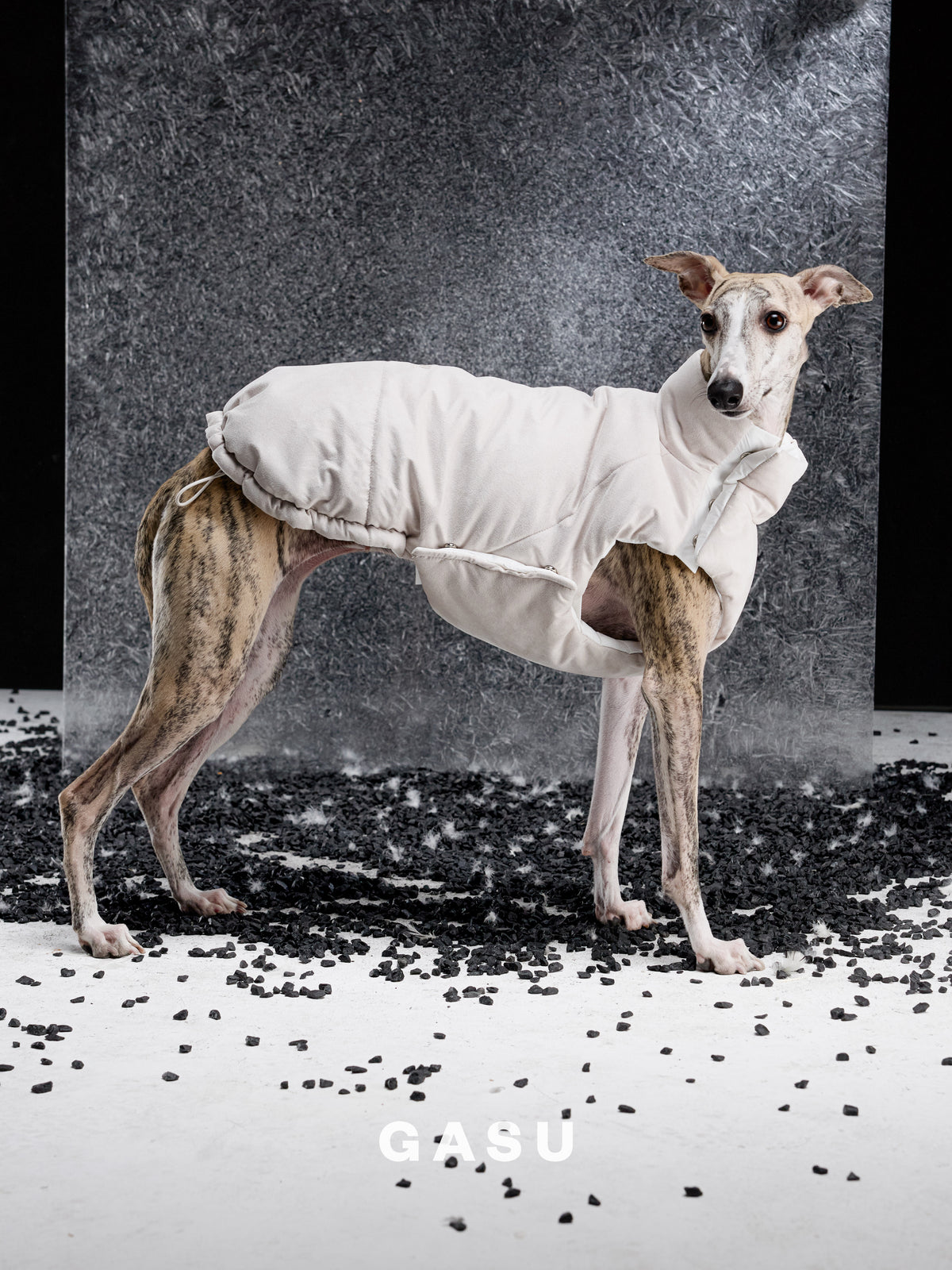 GASU Variété / [Cloud Sand] Waterproof Reversible Ultra-Light Padded Vest