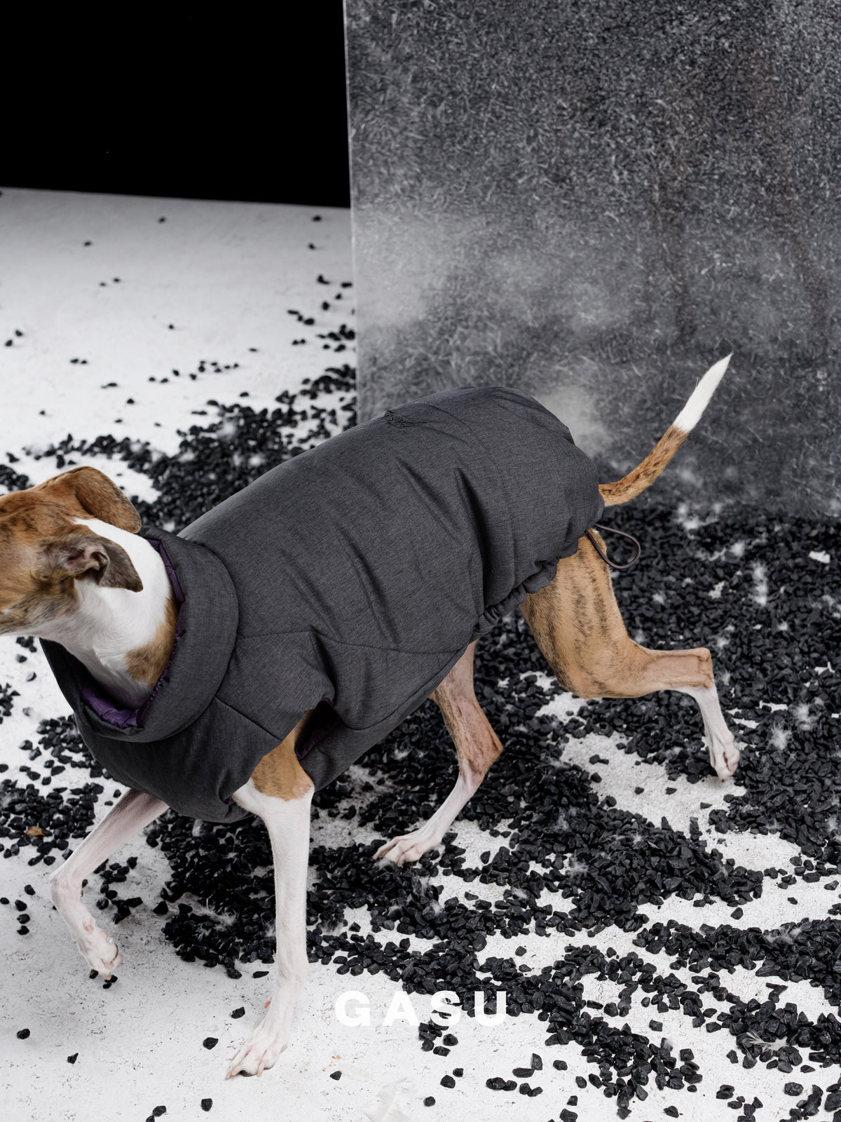 GASU Variété / [Midnight Plum] Waterproof Reversible Ultra-Light Padded Vest