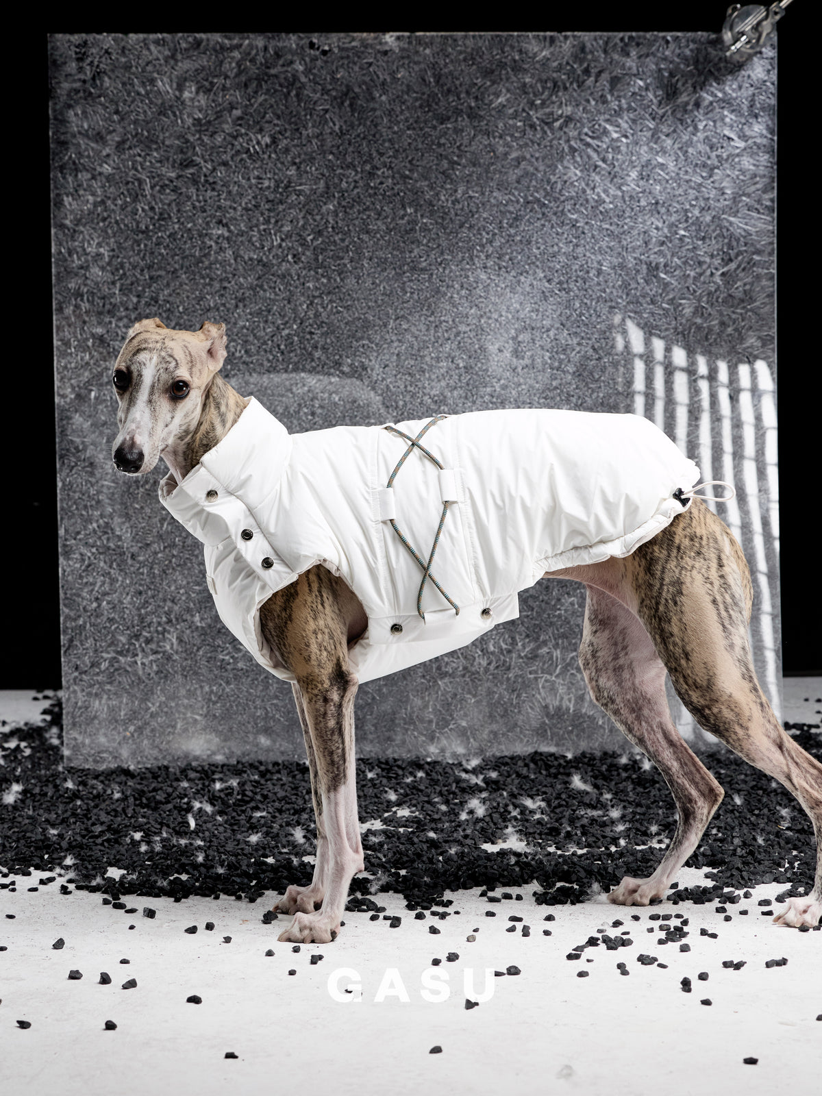 GASU Variété / [Cloud Sand] Waterproof Reversible Ultra-Light Padded Vest