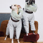 GASU Assembler / [Space Silver] 3M Thinsulate™ Antistatic Down-Feel Ultra-Waterproof Extra-Thick 4-Legged Padded Snowsuit