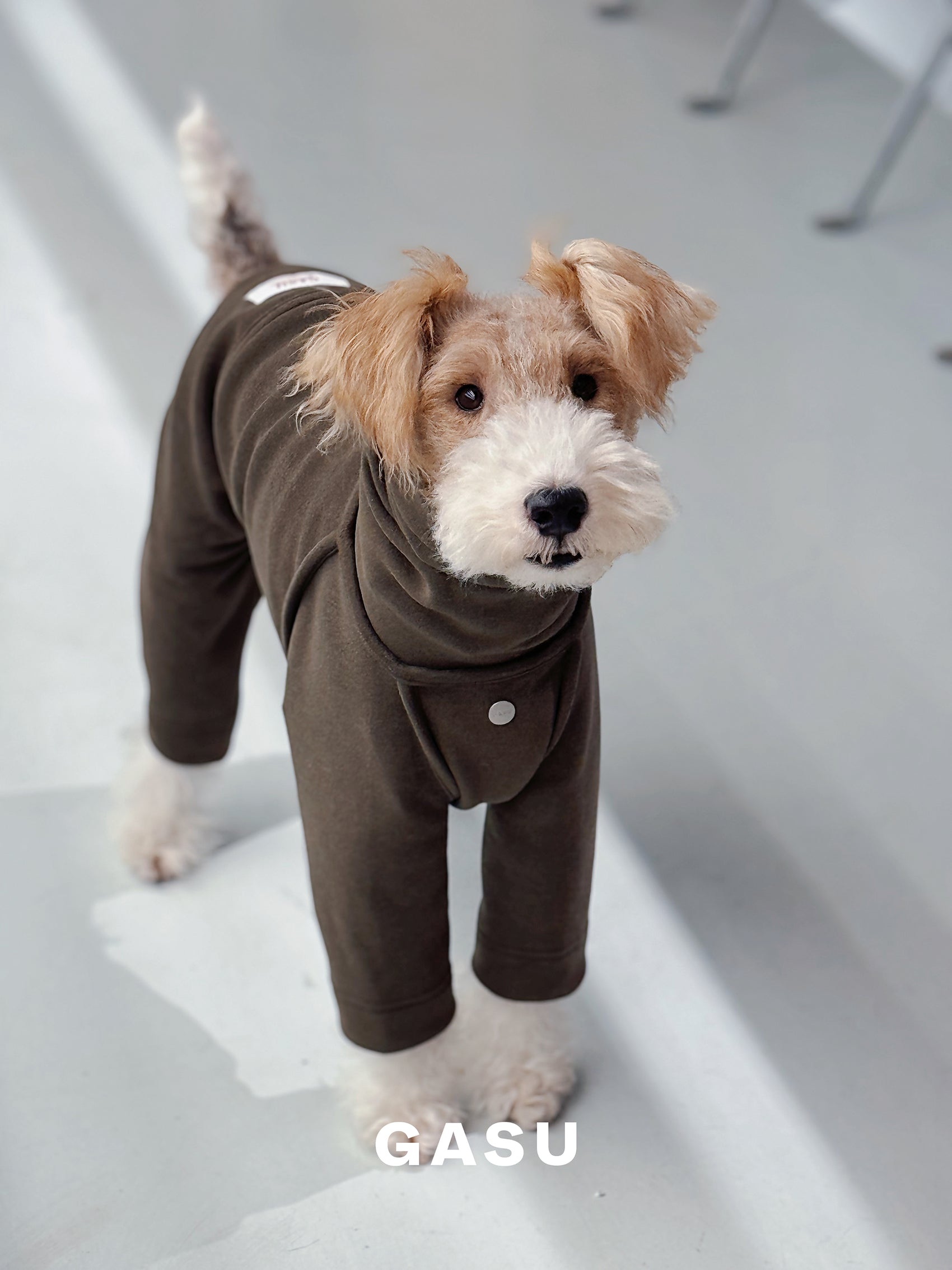GASU Soleil / [2 Colors] Durable Anti-Static Sporty Fleece Jumpsuit