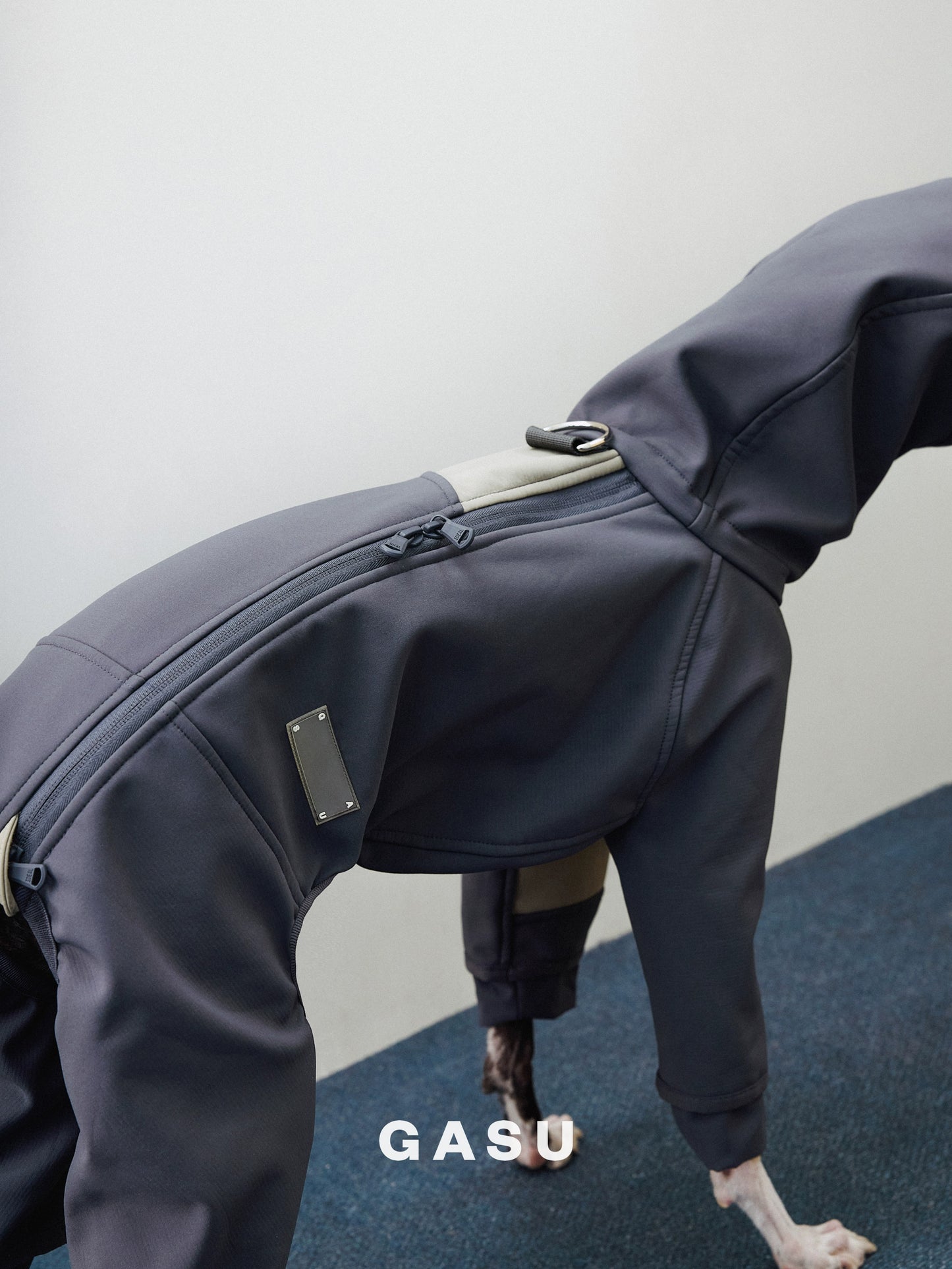 GASU Assembler /  [2 Colors] Waterproof Oilproof Antifouling Fleece-lined Warm Jumpsuit