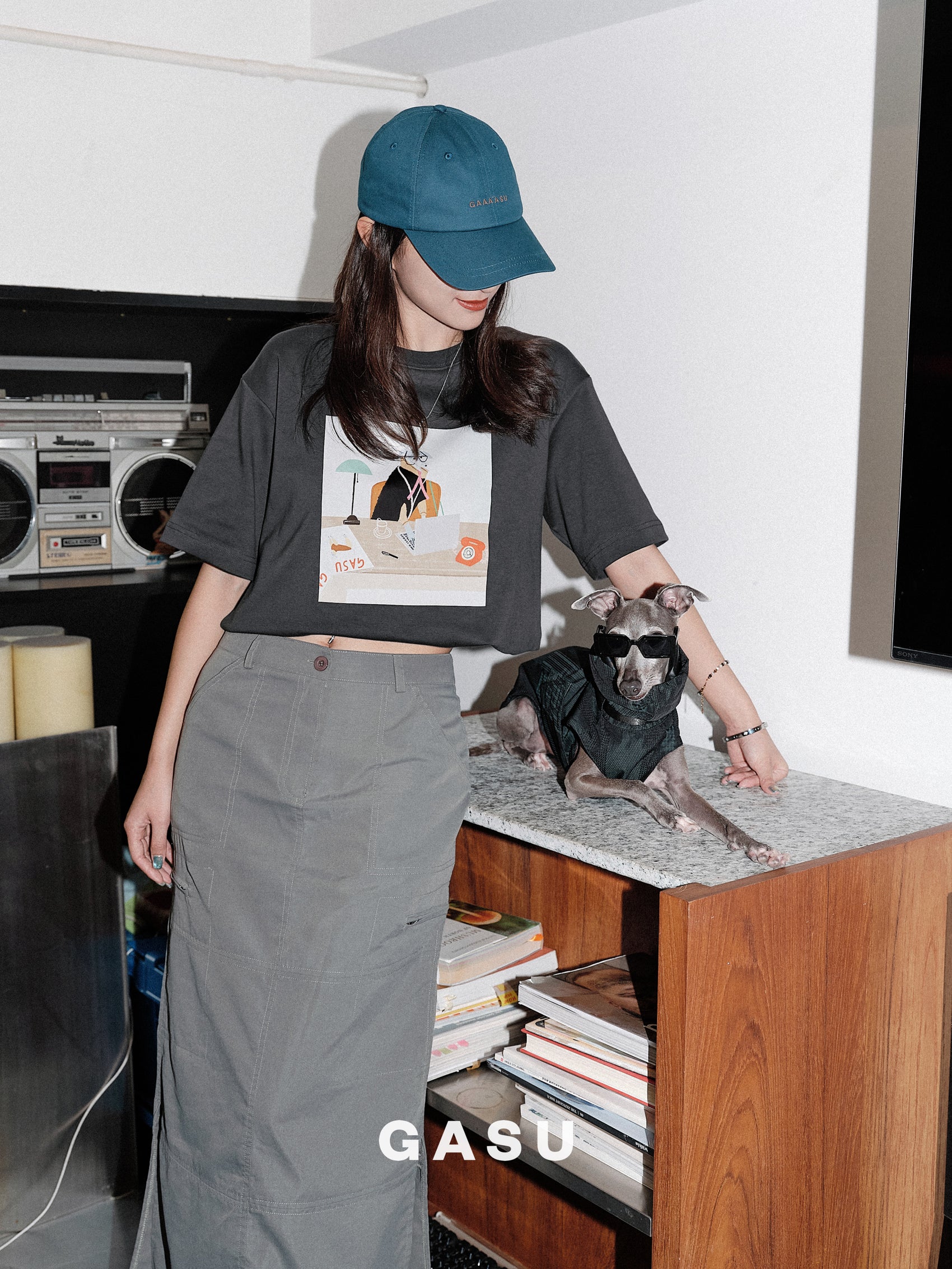 GASU Moi /  [5 Colors] GASU Artist Illustration Collection Tee