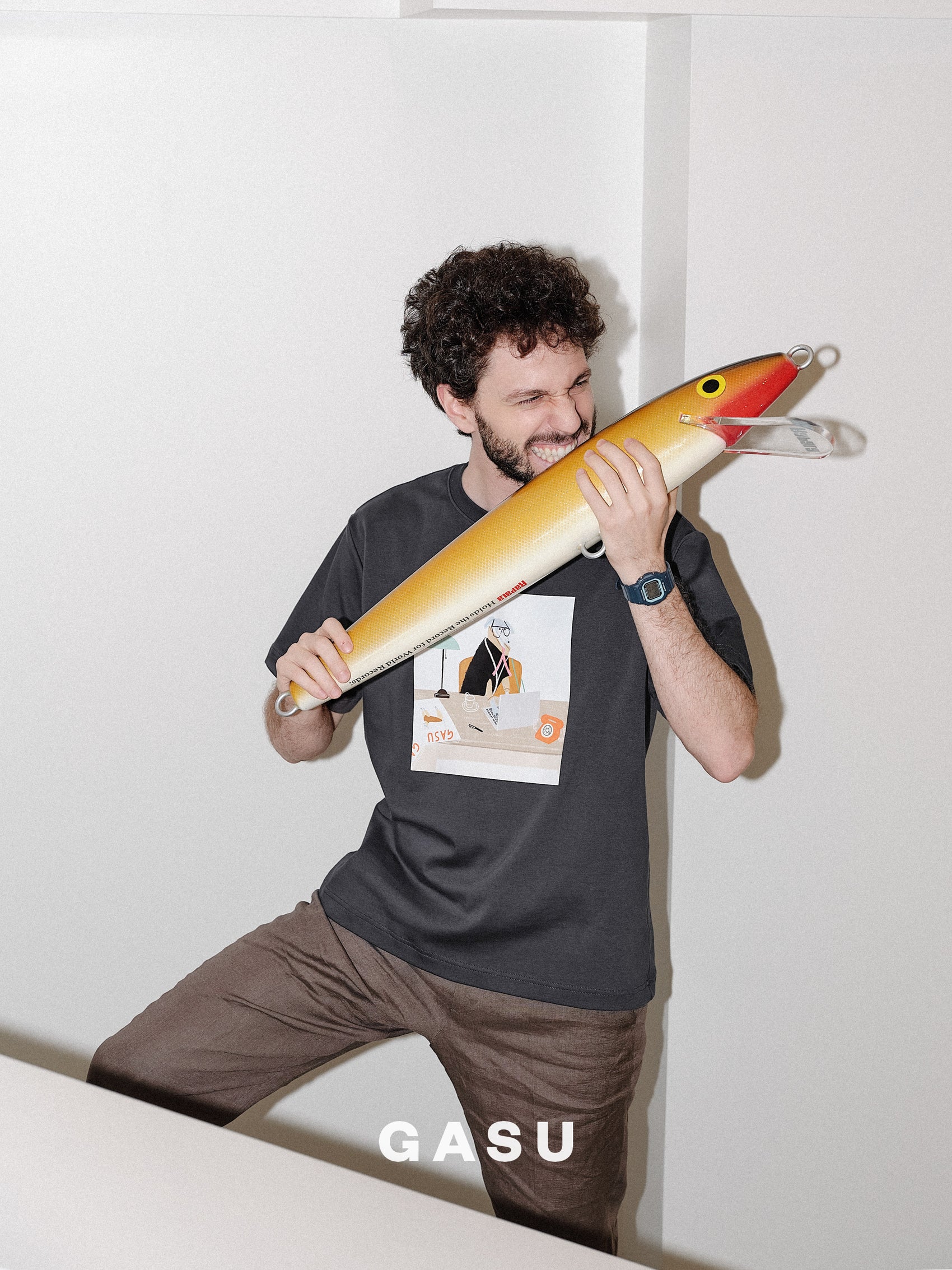 GASU Moi /  [5 Colors] GASU Artist Illustration Collection Tee