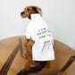 GASU Moi / [White] Slogan White Soft T-shirt