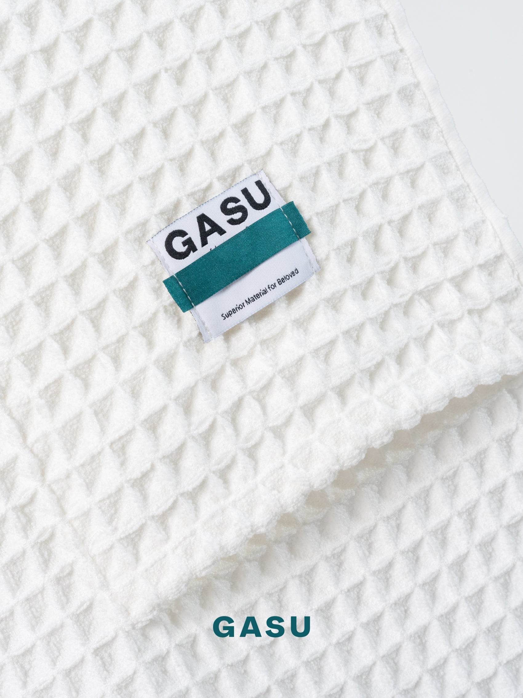 GASU Caresser / [Milk] Pet Bath Towel