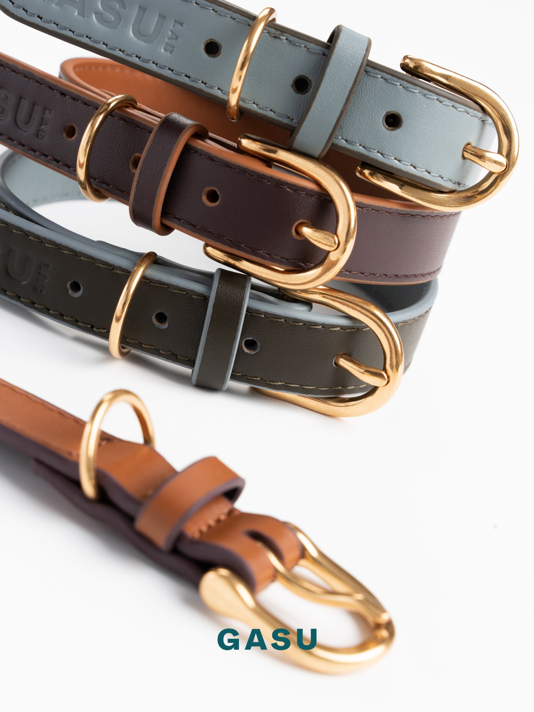 GASU Palette / [1.9cm Collar] Leather Dog Collar