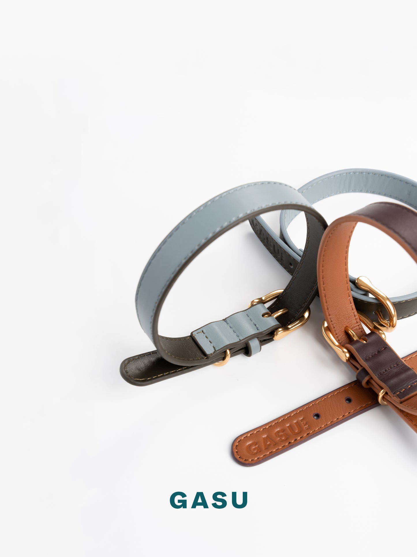 GASU Palette / [1.9cm Collar] Leather Dog Collar