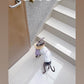 GASU Vautrer / [Cloudy Purple] Detachable 4-Leg Raincoat / Windbreaker Jacket