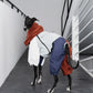 GASU Vautrer / [Brick Blue] Strong Waterproof Detachable 4-Leg Raincoat / Windbreaker Jacket