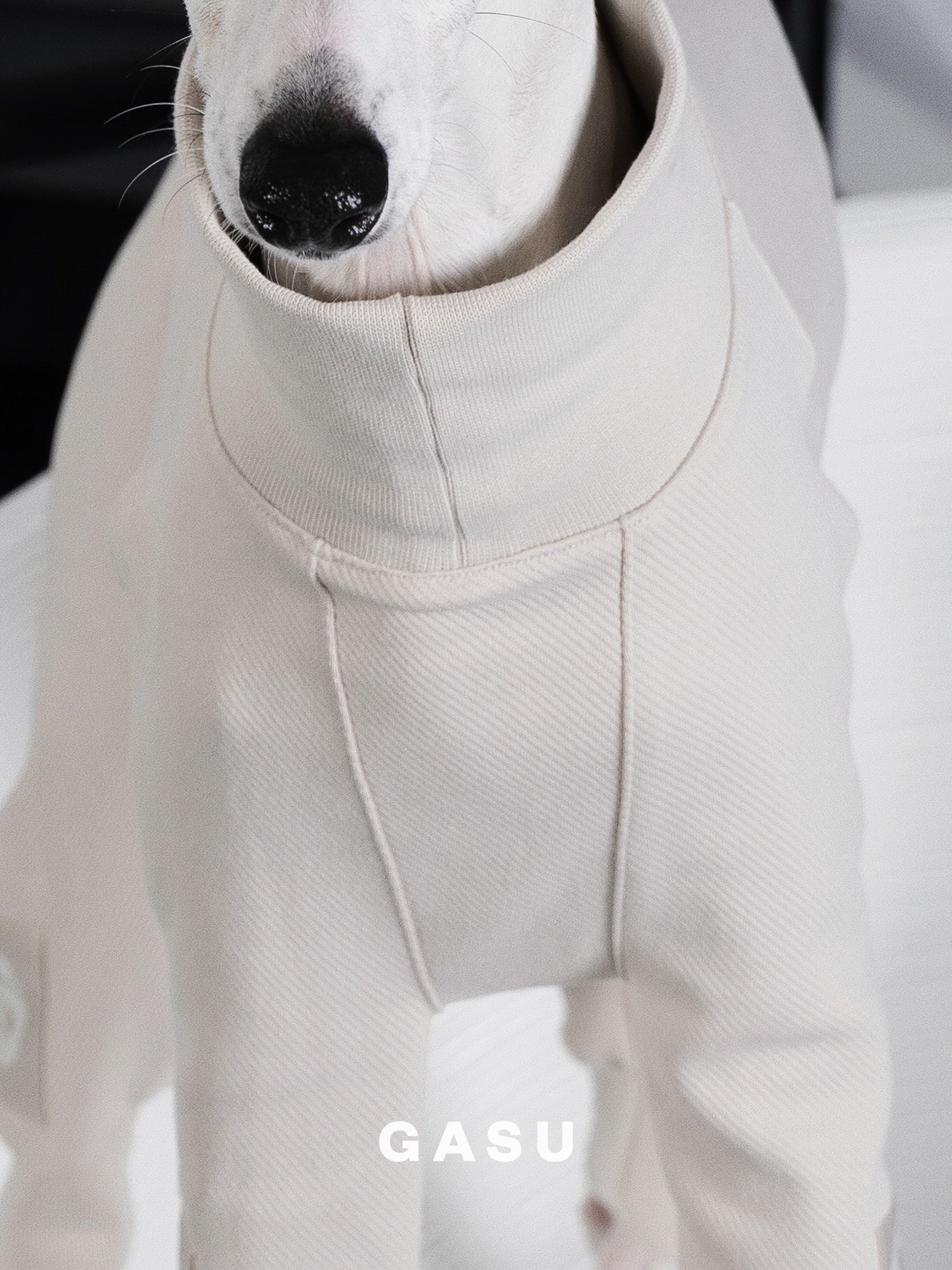 GASU Assembler / [Lucent White] 4-Leg Jumpsuit