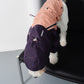 GASU Vautrer / [Peach Khaki] Strong Waterproof Detachable 4-Leg Raincoat / Windbreaker Jacket