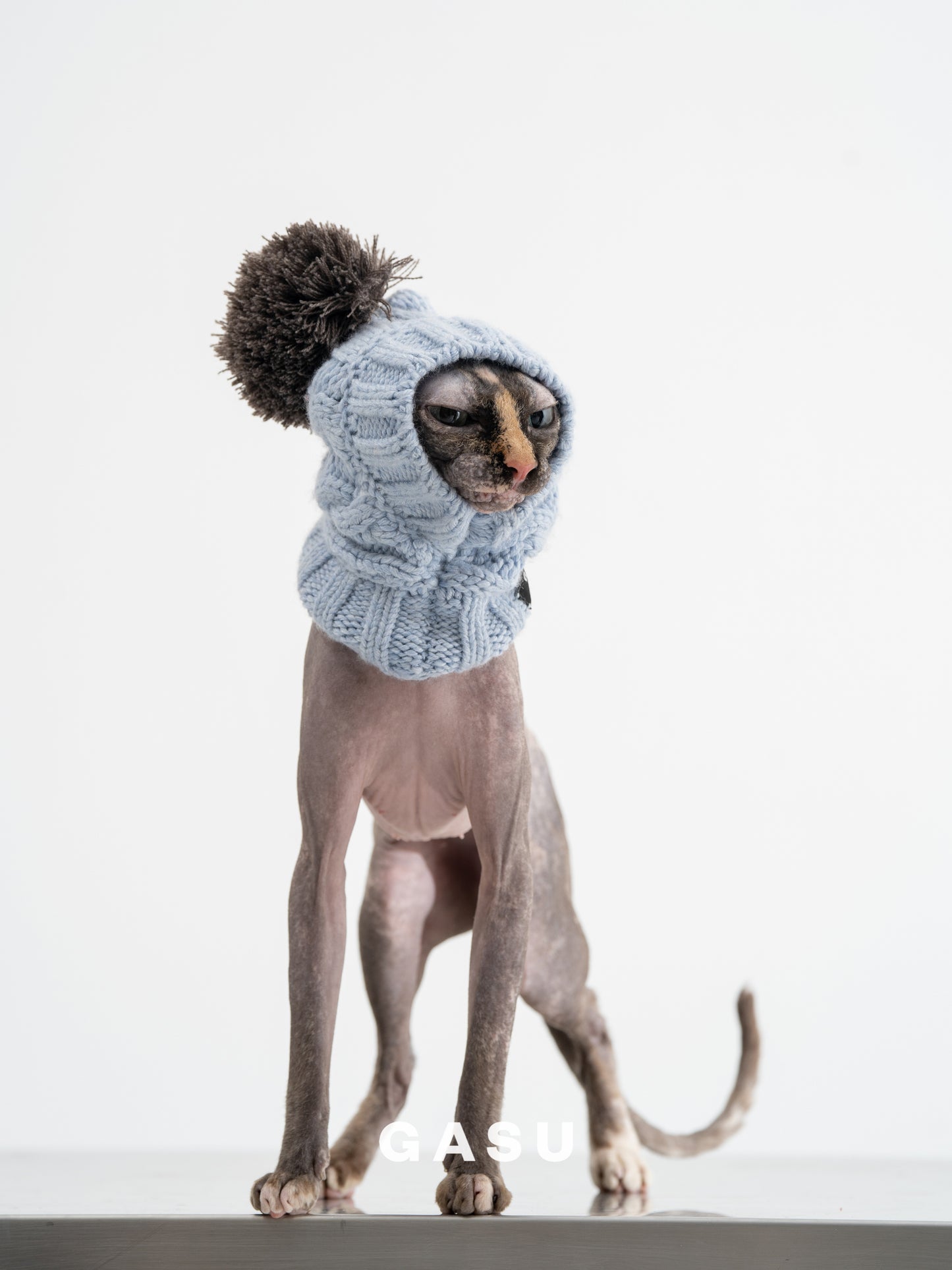 GASU Glace / [6 Colors] Cashmere Merino Wool Hat